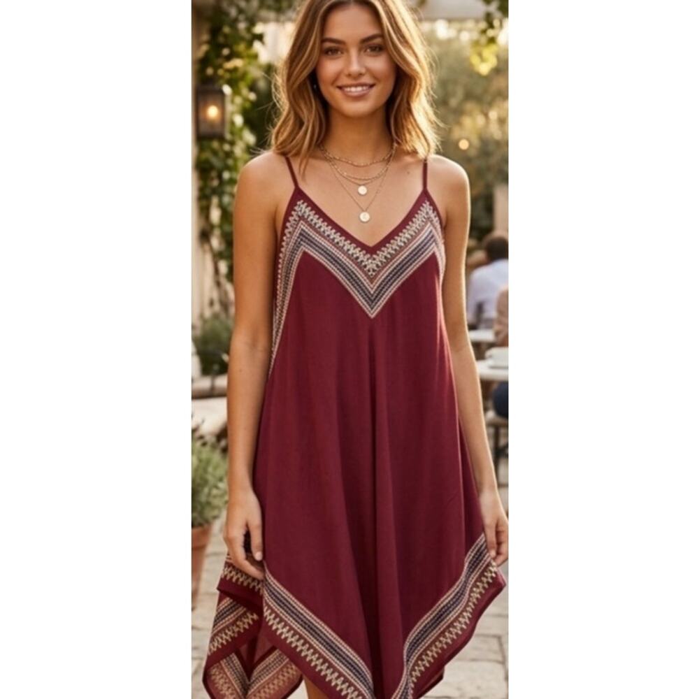 Lily White hanky hem dress